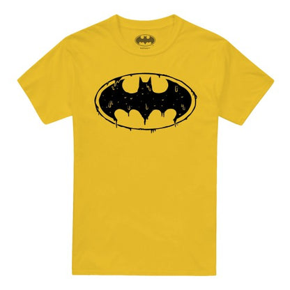 Front - Batman Mens Slime Logo T-Shirt