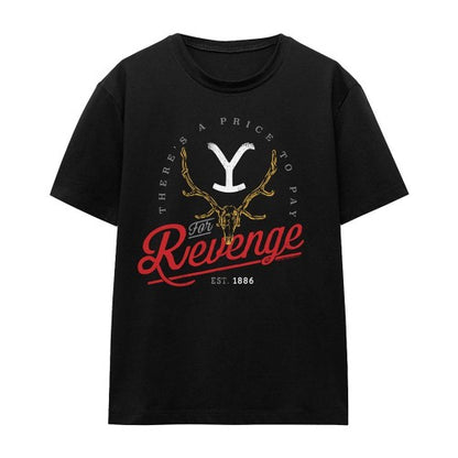 Front - Yellowstone Womens/Ladies There´s A Price To Pay T-Shirt