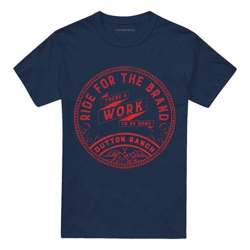 Front - Yellowstone Unisex Adult There´s Work to Be Done T-Shirt