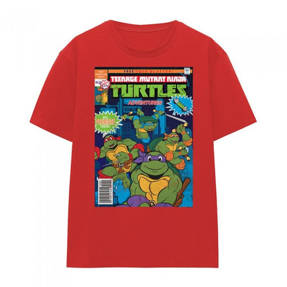 Front - Teenage Mutant Ninja Turtles Womens/Ladies TMNT Adventures T-Shirt