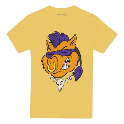 Front - Teenage Mutant Ninja Turtles Unisex Adult Bebop T-Shirt