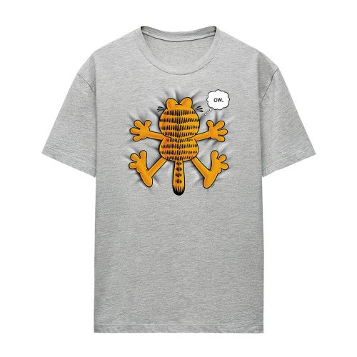 Front - Garfield Womens/Ladies Ow Heather T-Shirt