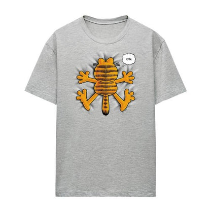 Front - Garfield Womens/Ladies Ow Heather T-Shirt