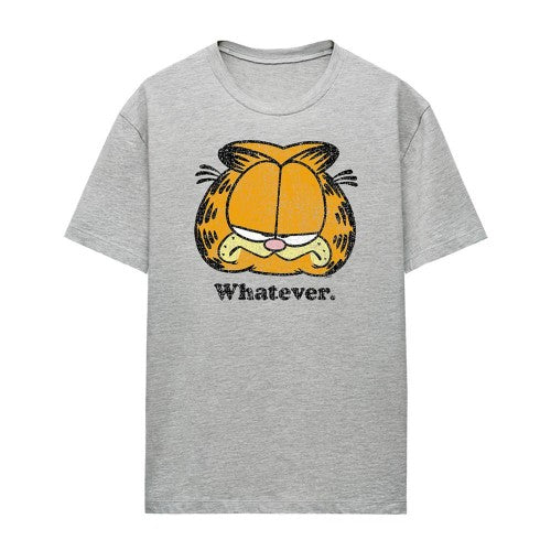 Front - Garfield Womens/Ladies Whatever Heather T-Shirt