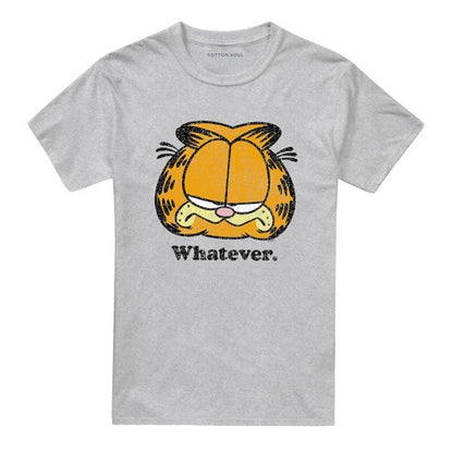 Front - Garfield Unisex Adult Whatever T-Shirt