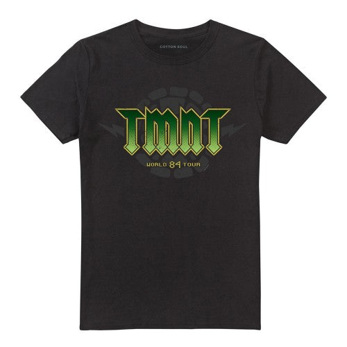 Front - Teenage Mutant Ninja Turtles Unisex Adult World 84 Tour T-Shirt