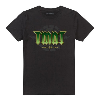 Front - Teenage Mutant Ninja Turtles Unisex Adult World 84 Tour T-Shirt