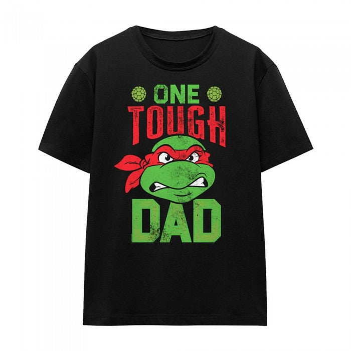 Front - Teenage Mutant Ninja Turtles Womens/Ladies One Tough Dad Fathers Day T-Shirt