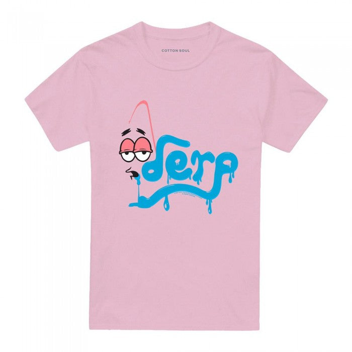 Front - SpongeBob SquarePants Unisex Adult Derp T-Shirt