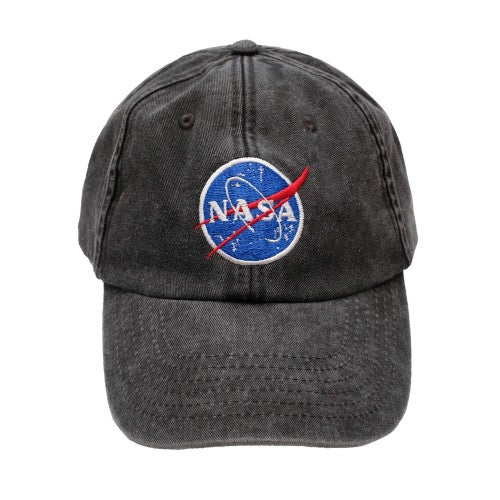 Front - NASA Mens Meatball Vintage Baseball Cap