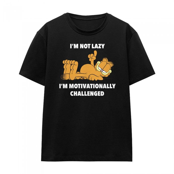 Front - Garfield Womens/Ladies Track And Field T-Shirt