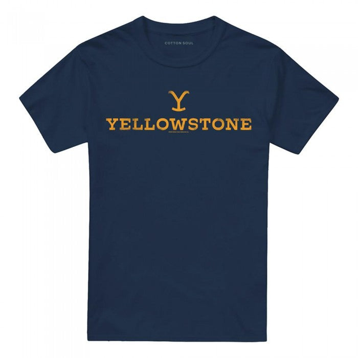 Front - Yellowstone Unisex Adult Logo T-Shirt