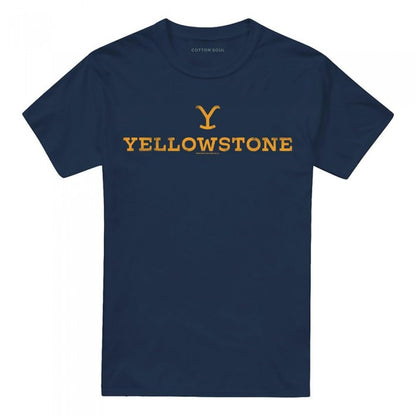 Front - Yellowstone Unisex Adult Logo T-Shirt