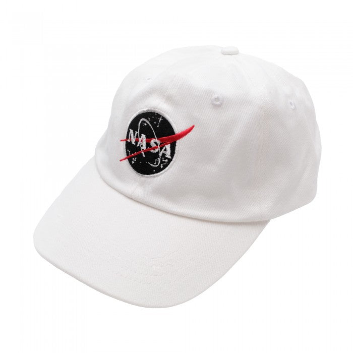 Front - NASA Mens Meatball Logo Baseball Cap