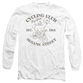 Front - Sesame Street Unisex Adult Cycling Club Big Bird Long-Sleeved T-Shirt