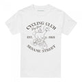 Front - Sesame Street Unisex Adult Cycling Club Big Bird T-Shirt