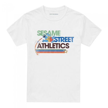 Front - Sesame Street Unisex Adult Athletic T-Shirt