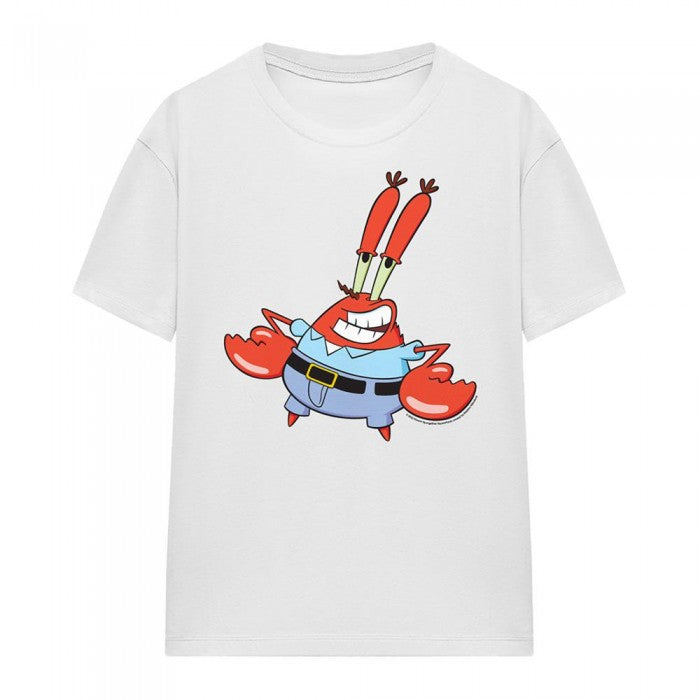 Front - SpongeBob SquarePants Womens/Ladies Mr Krabby T-Shirt