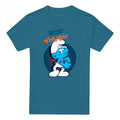 Front - The Smurfs Unisex Adult Little Heart Breaker T-Shirt