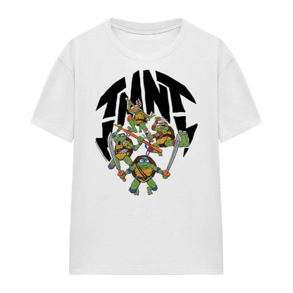Front - Teenage Mutant Ninja Turtles: Mutant Mayhem Womens/Ladies Turtle Shell T-Shirt