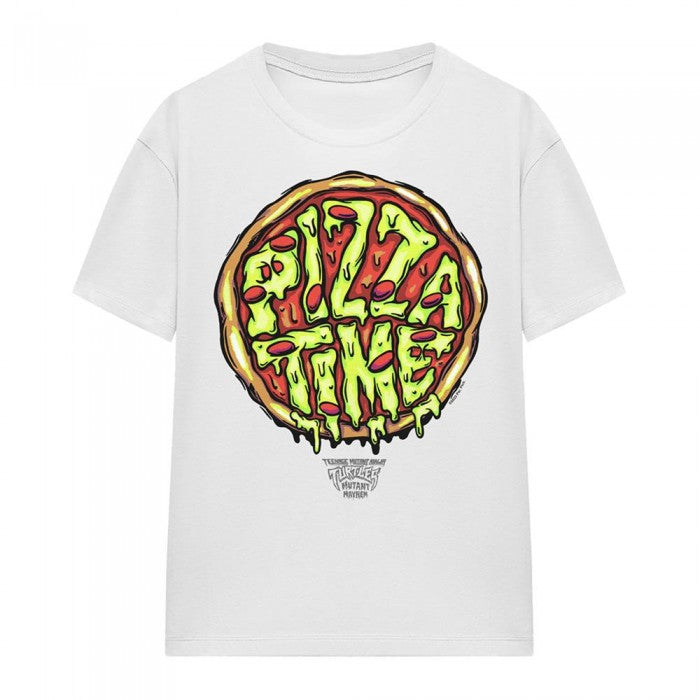 Front - Teenage Mutant Ninja Turtles: Mutant Mayhem Womens/Ladies Pizza Time T-Shirt