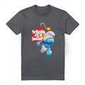 Front - The Smurfs Unisex Adult Strong As A Smurf T-Shirt