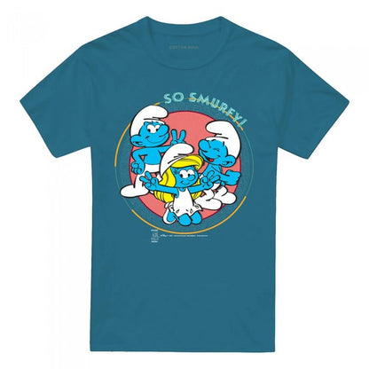 Front - The Smurfs Unisex Adult So Smurfey! T-Shirt