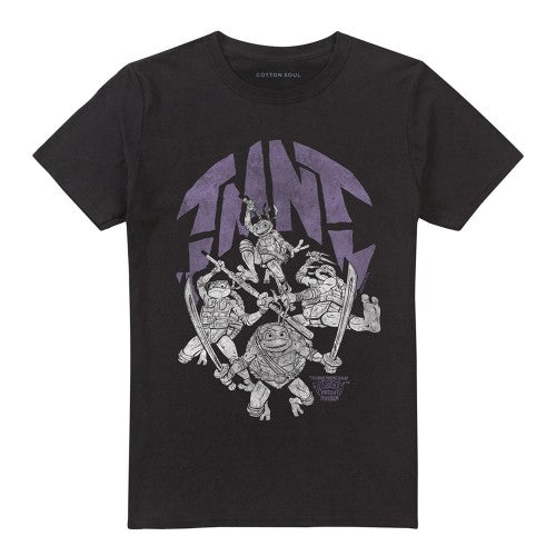 Front - Teenage Mutant Ninja Turtles: Mutant Mayhem Unisex Adult World Tour T-Shirt