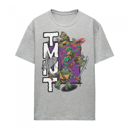 Front - Teenage Mutant Ninja Turtles: Mutant Mayhem Womens/Ladies Stacked Heather T-Shirt