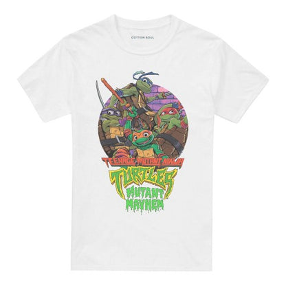 Front - Teenage Mutant Ninja Turtles: Mutant Mayhem Unisex Adult Squad T-Shirt