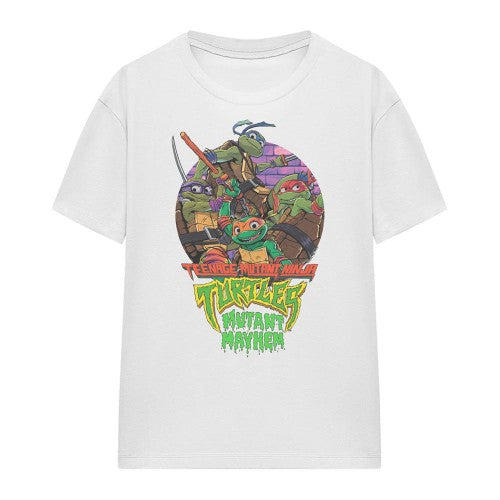Front - Teenage Mutant Ninja Turtles: Mutant Mayhem Womens/Ladies Squad T-Shirt
