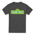 Front - Sesame Street Unisex Adult Furry Friend Little Mouse Heather T-Shirt