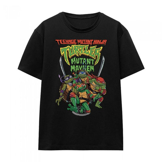 Front - Teenage Mutant Ninja Turtles: Mutant Mayhem Womens/Ladies Group T-Shirt