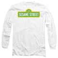 Front - Sesame Street Unisex Adult Logo T-Shirt