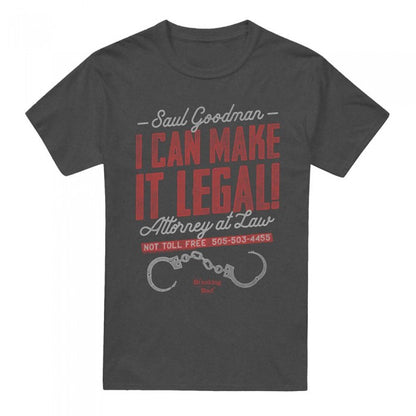 Front - Breaking Bad Unisex Adult I Can Make It Legal! T-Shirt