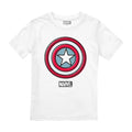 Front - Captain America Childrens/Kids Ziptone Shield T-Shirt