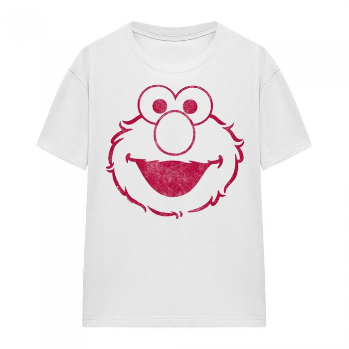 Front - Sesame Street Womens/Ladies Elmo Mono T-Shirt