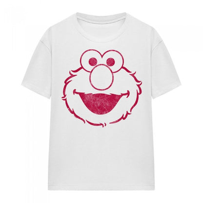 Front - Sesame Street Womens/Ladies Elmo Mono T-Shirt
