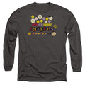 Front - Dubble Bubble Unisex Adult Razzles Retro Box Long-Sleeved T-Shirt