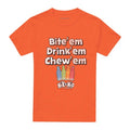 Front - Dubble Bubble Unisex Adult Bite Drink Chew T-Shirt