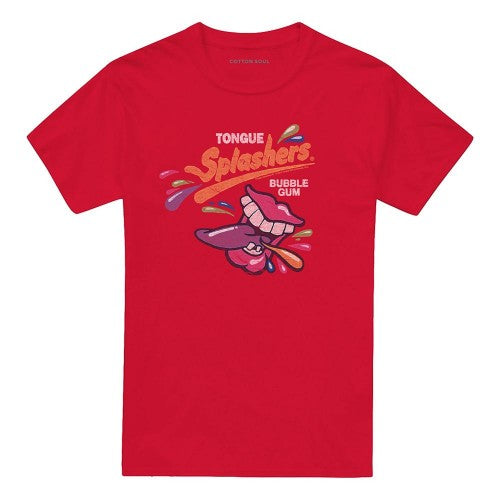 Front - Dubble Bubble Unisex Adult Distressed Logo T-Shirt