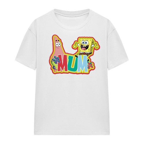Front - SpongeBob SquarePants Womens/Ladies Mum T-Shirt