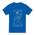 Front - Sesame Street Unisex Adult Simple Cookie T-Shirt