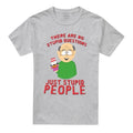 Front - South Park Mens Mr Garison Heather T-Shirt