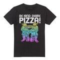 Front - TMNT Unisex Adult Be Kind Share Pizza T-Shirt