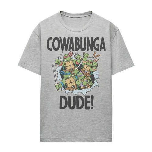Front - TMNT Womens/Ladies Cowabunga Dude Heather T-Shirt