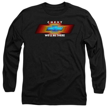 Front - Chevrolet Unisex Adult Chevy Well Be There TV Spot Long-Sleeved T-Shirt