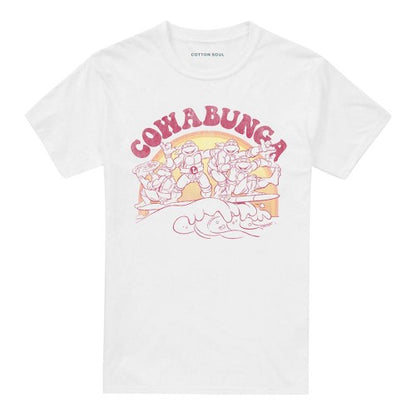 Front - TMNT Unisex Adult Cowabunga T-Shirt