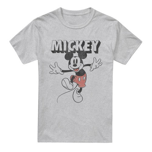 Front - Mickey Mouse & Friends Mens Jump T-Shirt