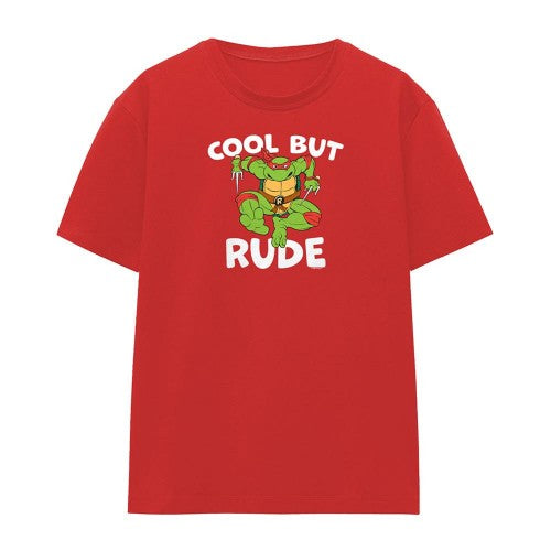 Front - Teenage Mutant Ninja Turtles Womens/Ladies Cool But Rude T-Shirt